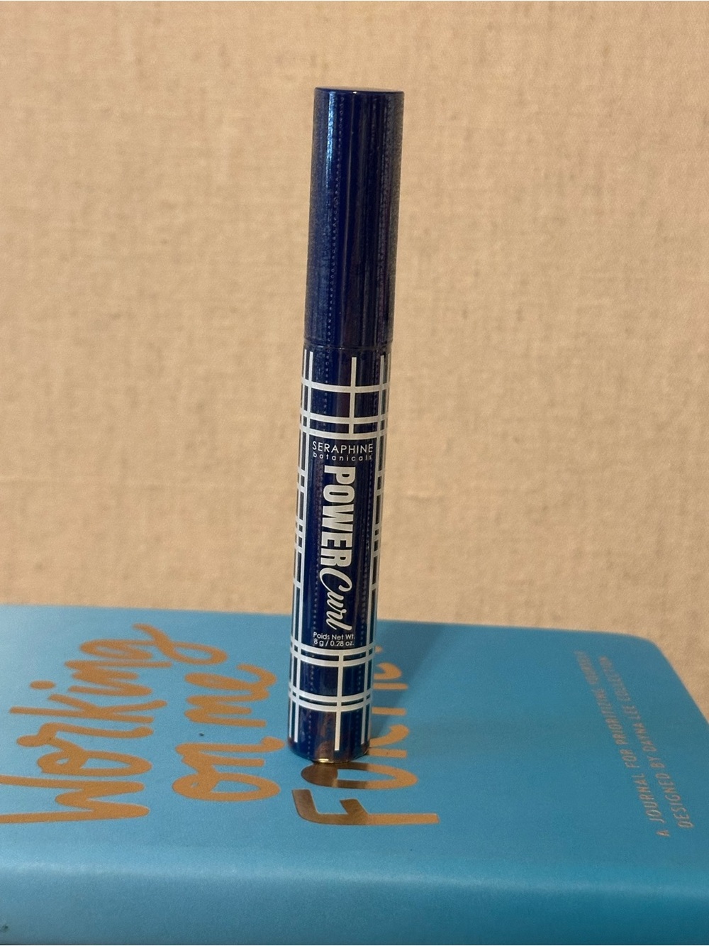 Seraphine Botanical Power C Mascara — Deep Navy Blue Lash Definer